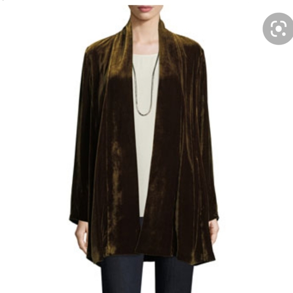 Eileen Fisher Jackets & Blazers - NWT Eileen Fisher Velvet Jacket